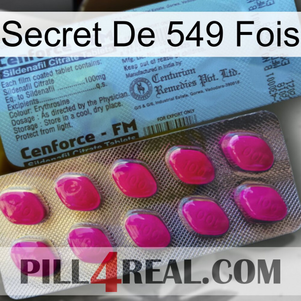 Secret Of 549 Times 35